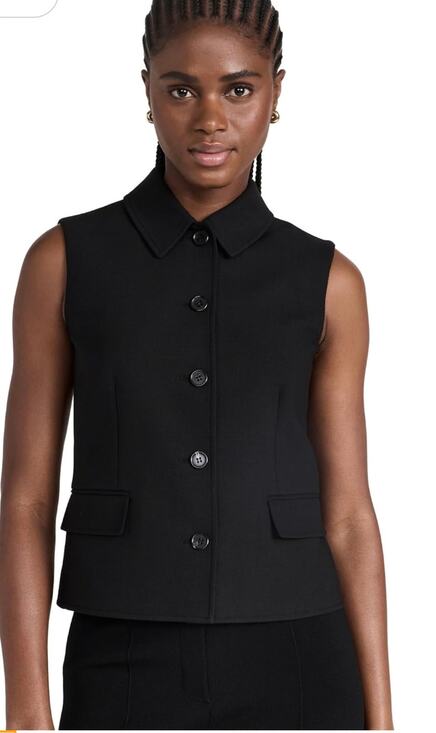 Theory Jackets & Blazers - Theory Women's Tailored Vest, Black, 0 (NWOT)